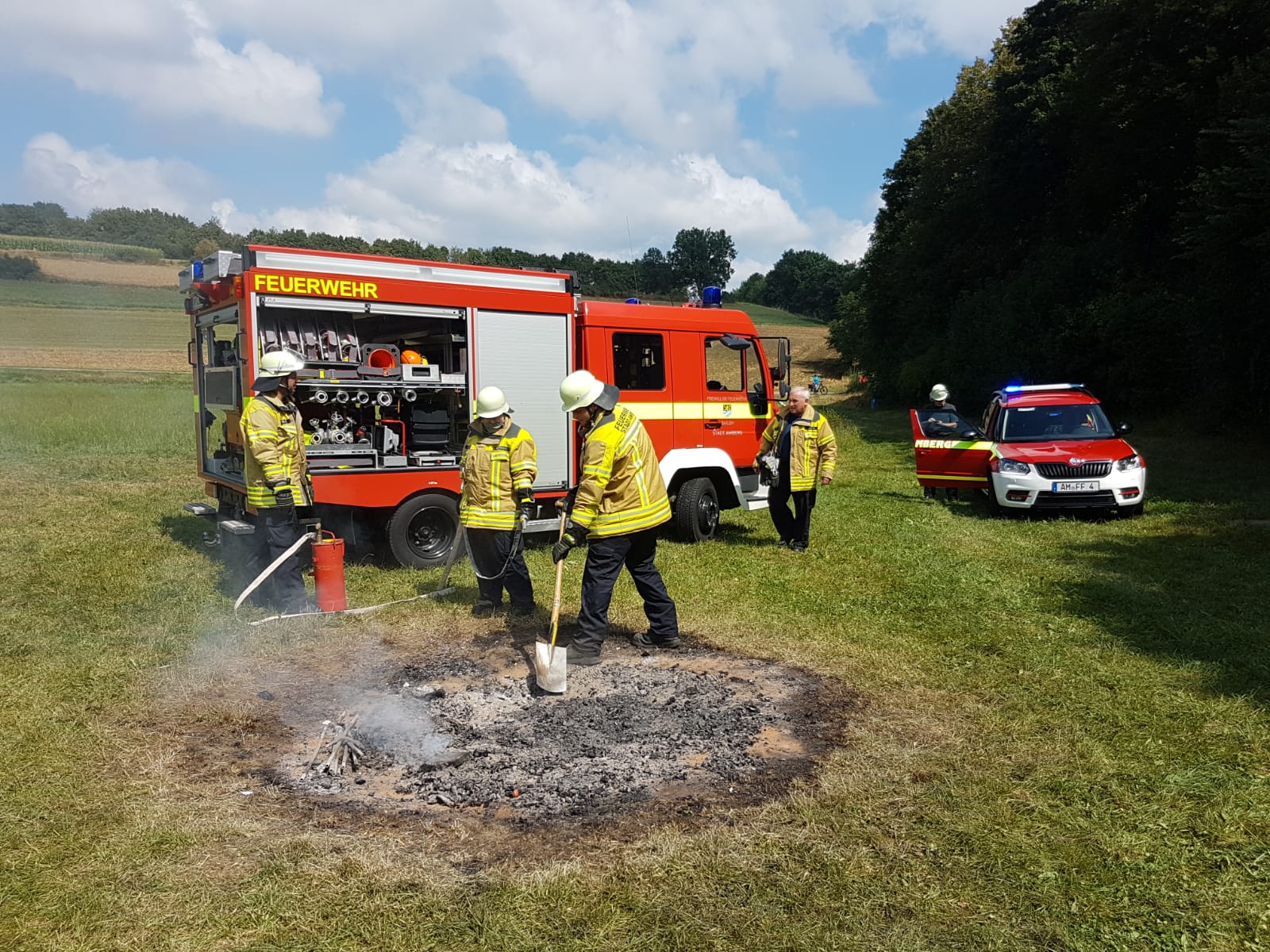 Brand am Ammerthaler Weg